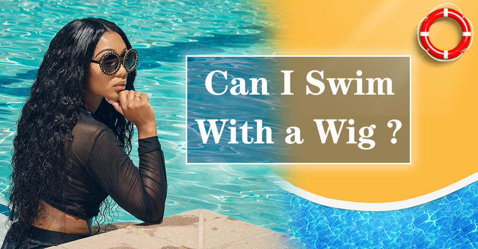 Can I Swim With My Human Hair Wigs, water wave hair lace front wigs - reshine hair