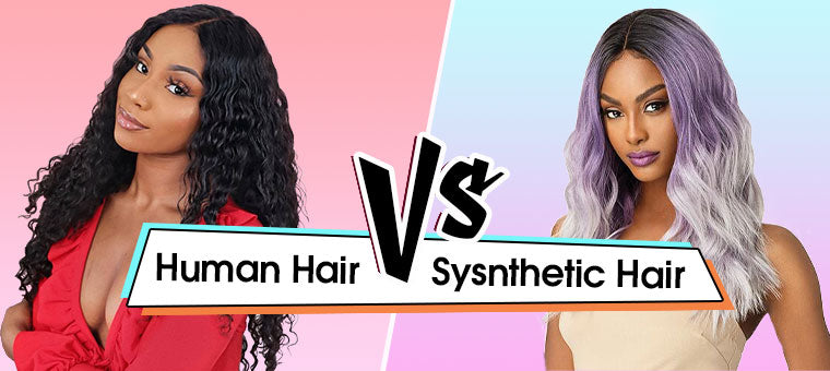 How To Tell human hair vs sysnthetic hair?