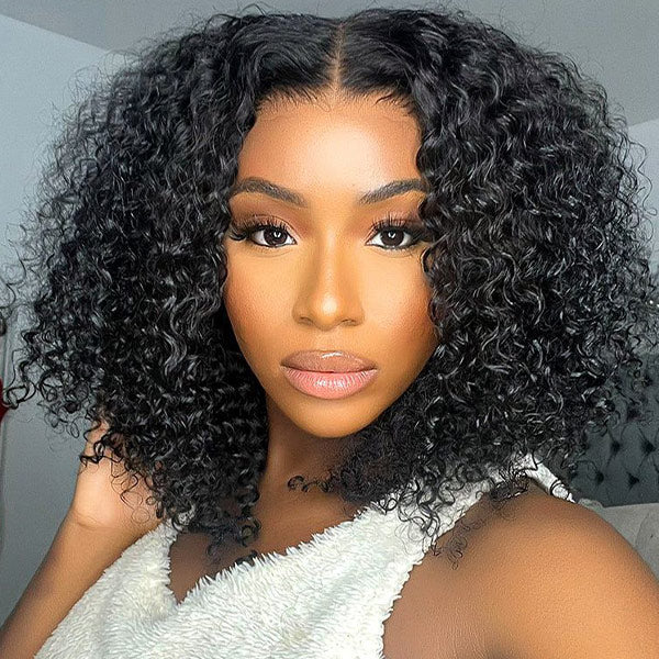 Lynee Same Water Wave Bob Wear Go Wigs Pre-cut HD Lace Ready To Wear Glueless Wig - reshine