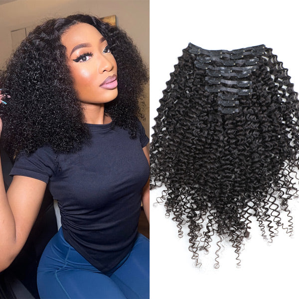 Straight Clip In Hair Extensions 7&10 Pieces/Set Remy Hair For Women - reshine