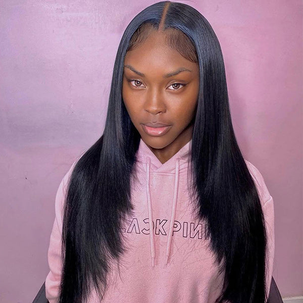 Layered Cut Straight Lace Wig Pre Cut 9x6 7x5 HD Lace Wear Go Glueless Wigs For Black Women - reshine