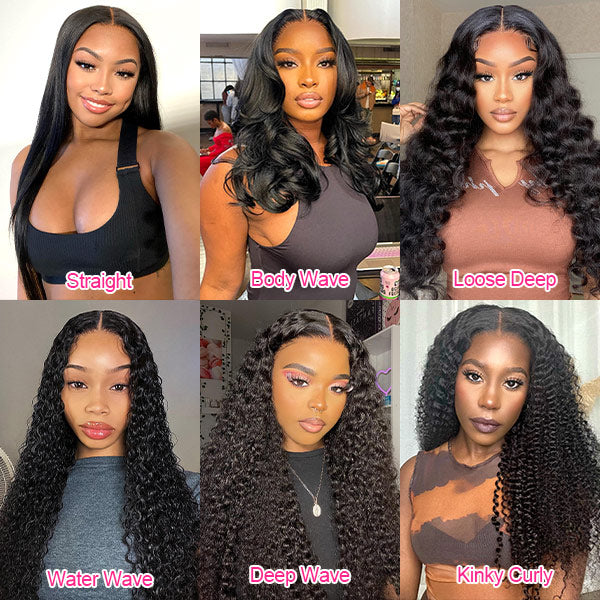 Real Glueless 7x5 HD Lace Curly Hair Wigs Wear and Go Wigs 180% Density