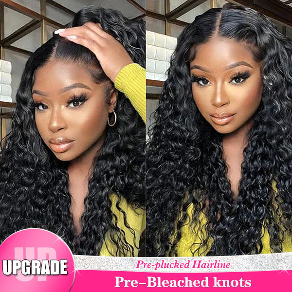 Brazilian Virgin Human Hair Pre Plucked Bleached Knots 28 Inch Curly H –  SPI Styles