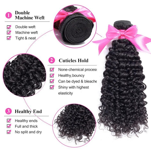 Reshine Hair Water Wave Human Hair Bundles With Closure Brazilian Peruvian Malaysian Hair - reshine