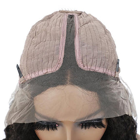 6 inch part design lace part wig