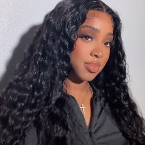 Taylor Tells Same Style Loose Deep Wave HD Lace Closure Wigs 100% Human Hair - reshine