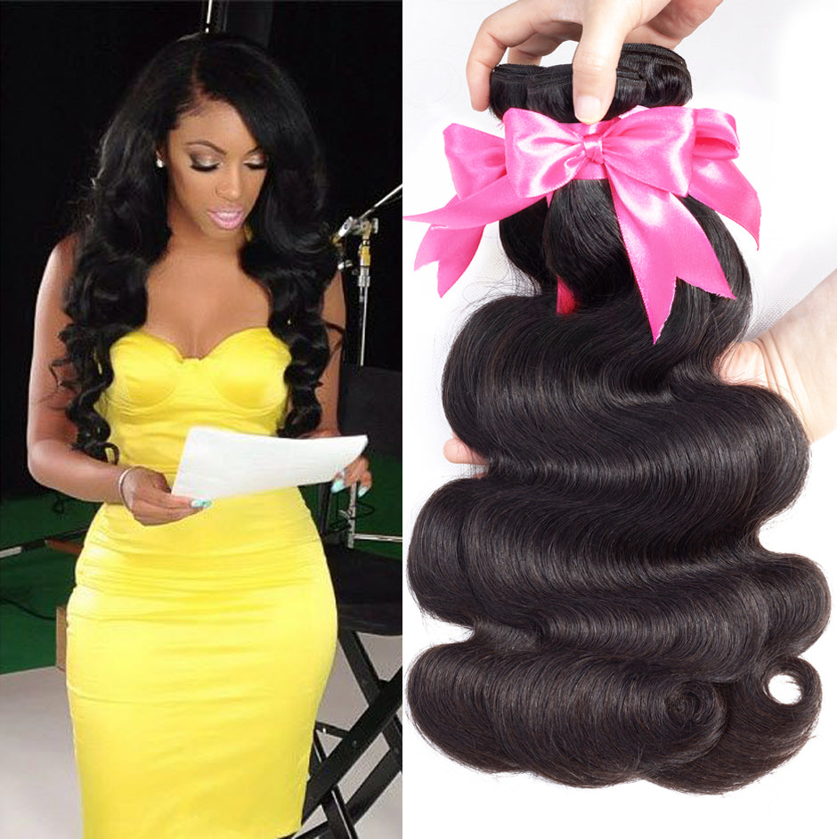 Body  Wave Human Hair 3 Bundles Image 1