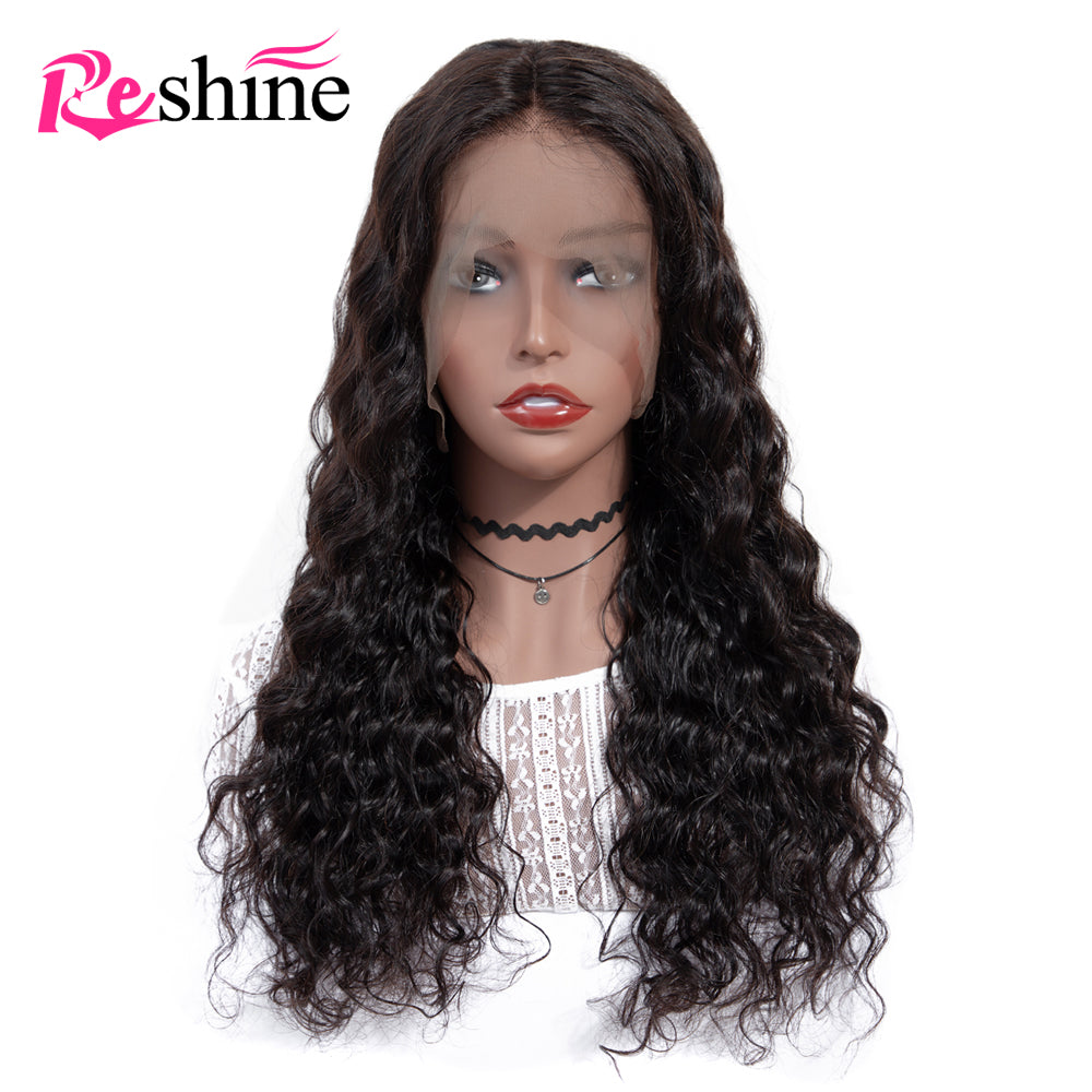 360 Lace Frontal Wig Loose Deep Wave Wig Virgin Human Hair 360 Lace Wig - reshine