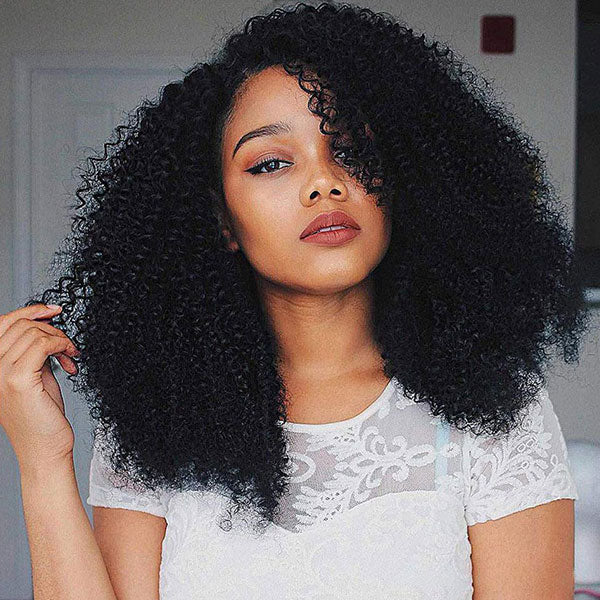 kinky coily hairstyles lace wigs for black women