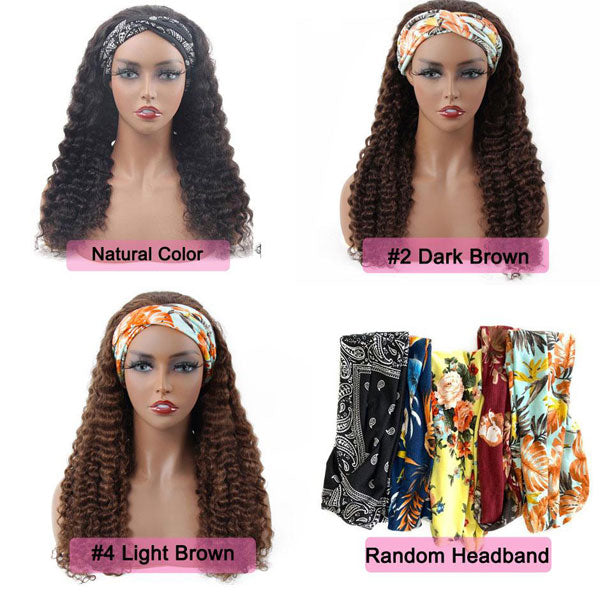 reshine hair headband for wigs deep wave hair