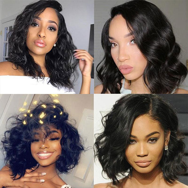 bob wigs body wave human hair wigs