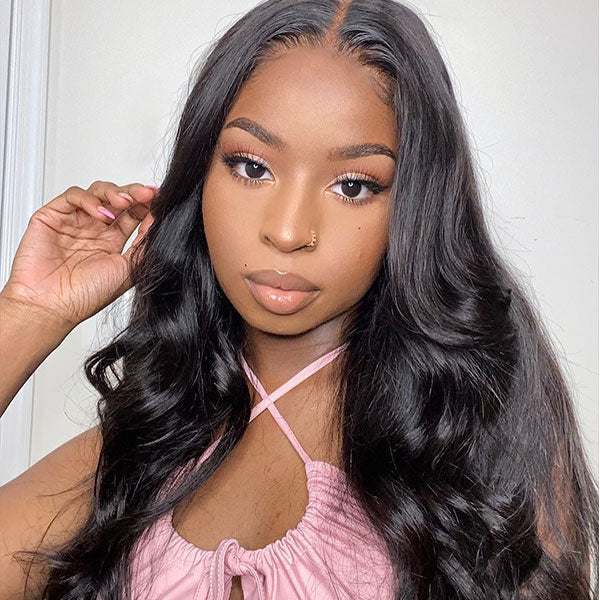 body wave hair lace front wigs