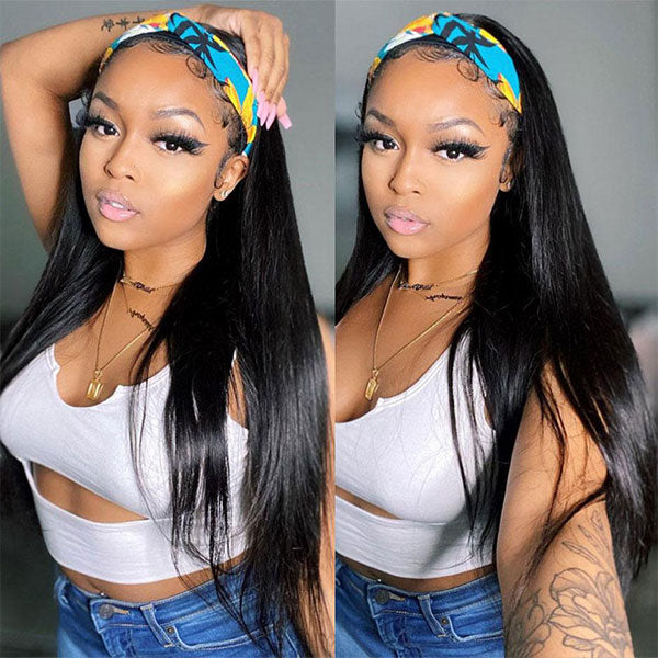 straight wigs cheap none lace human hair wigs