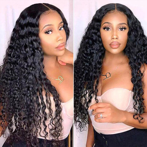 reshine hair deep curly hair lace wigs