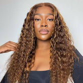 deep wave hair ombre color wigs