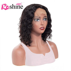 ear to ear lace front wigs water wave bob wig