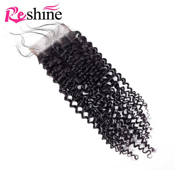 kinky curly hair closure