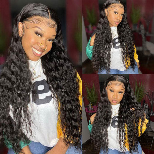 long human hair wigs loose deep wave human hair wigs