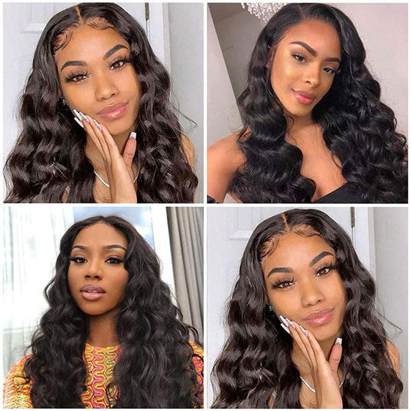 loose deep wave t part lace wig