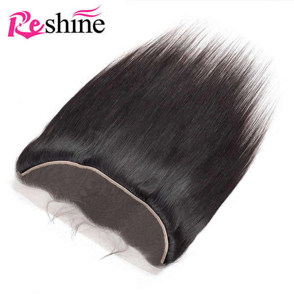 reshine hair straight human hair lace frontal closure