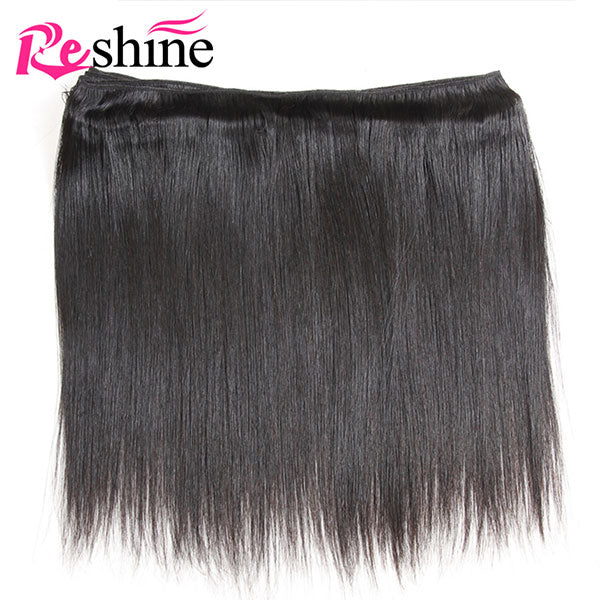 straight human hair double weft