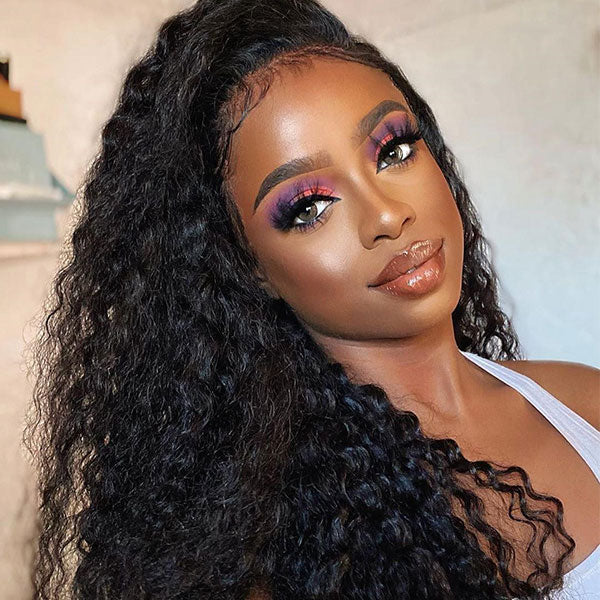 curly hair hd lace wigs for black women
