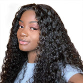 water wave human hair wigs