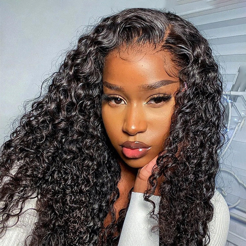 ReshineHair Pre Cut HD Lace Wear Go Glueless Wig 13x4 Lace Front Human Hair Wigs - reshine