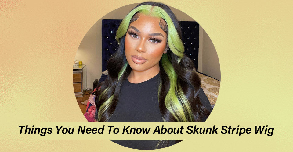 Things You Need To Know About Skunk Stripe Wig