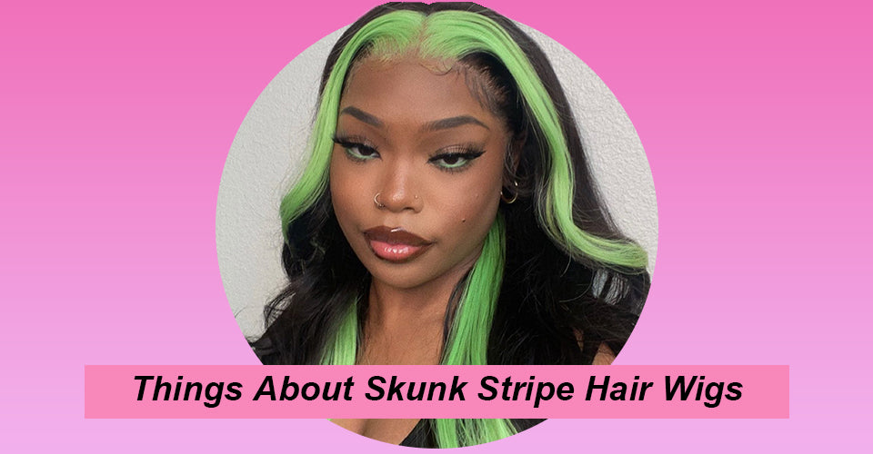 Things About Skunk Stripe Hair Wigs