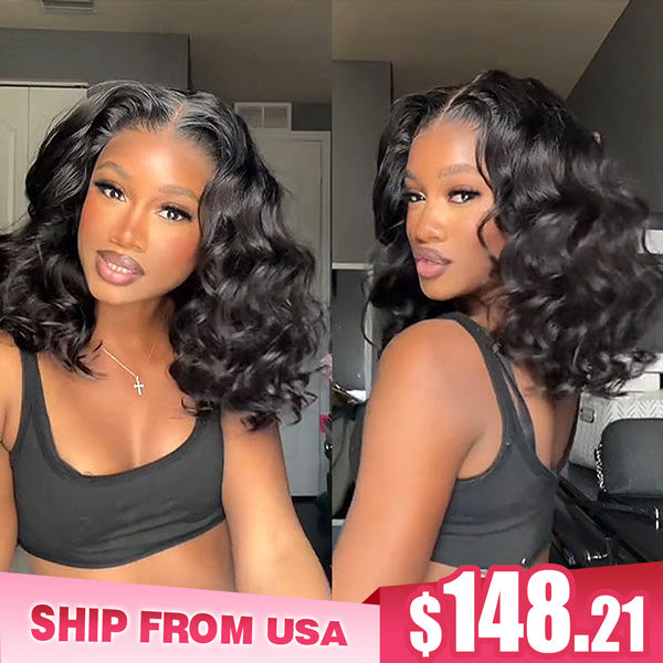 [24Hrs Fast Shipping] Ocean Wave Wear Go Guleless Wigs Pre-cut HD Lace Wig Natural Hairline