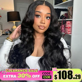 [Clearance Sale] Bleached Knots Body Wave Wear Go Glueless Human Hair Wigs 9x6 Pre-cut HD Lace Wig - reshine