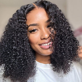 [Clearance Sale]4x6 Lace Pre-cut Glueless Wear Go Wigs Kinky Curly Hair Wigs HD Lace Closure Wig