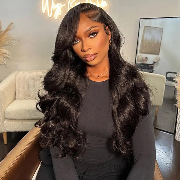 [Clearance Sale] Bleached Knots Body Wave Wear Go Glueless Human Hair Wigs 9x6 Pre-cut HD Lace Wig - reshine