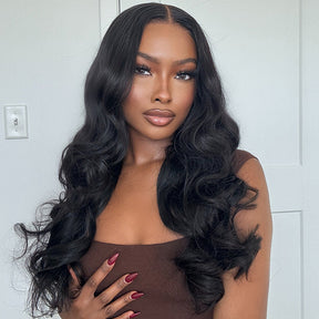 [Clearance Sale] Bleached Knots Body Wave Wear Go Glueless Human Hair Wigs 9x6 Pre-cut HD Lace Wig - reshine