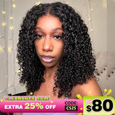 [Clearance Sale] Sapphireallia Recommend Lace Pre-cut Glueless Wear Go Wigs Kinky Curly Hair Wigs 4x4 HD Lace Closure Wig - reshine