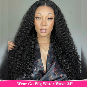 [Valentine's day] Water Wave Wear Go Wigs 180% Density Pre-cut 4x6 HD Lace Glueless Wigs - reshine