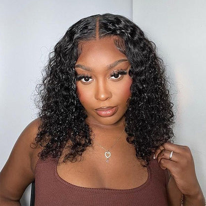 [Clearence Sale] 4X6 Water wave 100%real human hair for black women,Mini Konts Wear go glueless wigs - reshine