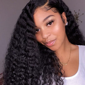 deep wave wig lace front wigs hd lace wigs