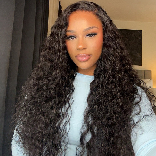 [Clearance Sale]Bleached Knot Loose Wave Wear Go Guleless Wigs Pre-cut 7x5  HD Lace Wig Natural Hairline - reshine