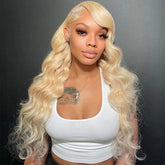 613 Honey Blonde Body Wave Wear Go Wigs Ready To Wear Glueless Wigs Pre-cut HD Lace - reshine