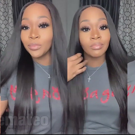 Straight Closure Wigs video