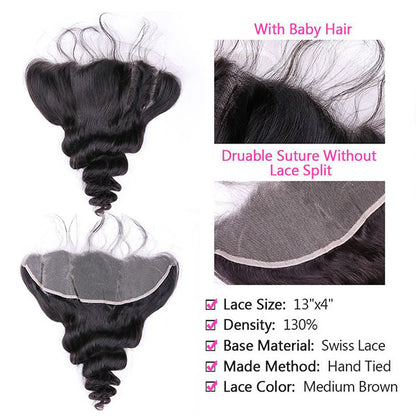 loose wave lace frontal closure