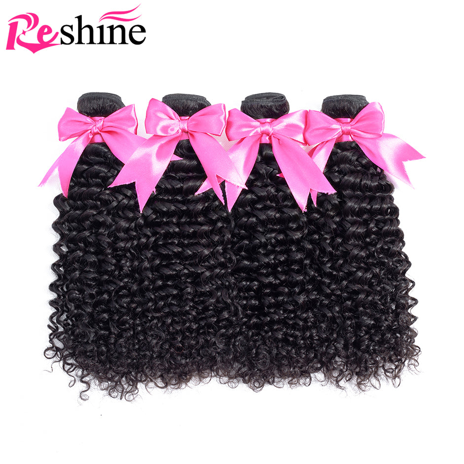 Peruvian water curly hair 4 bundles image 3