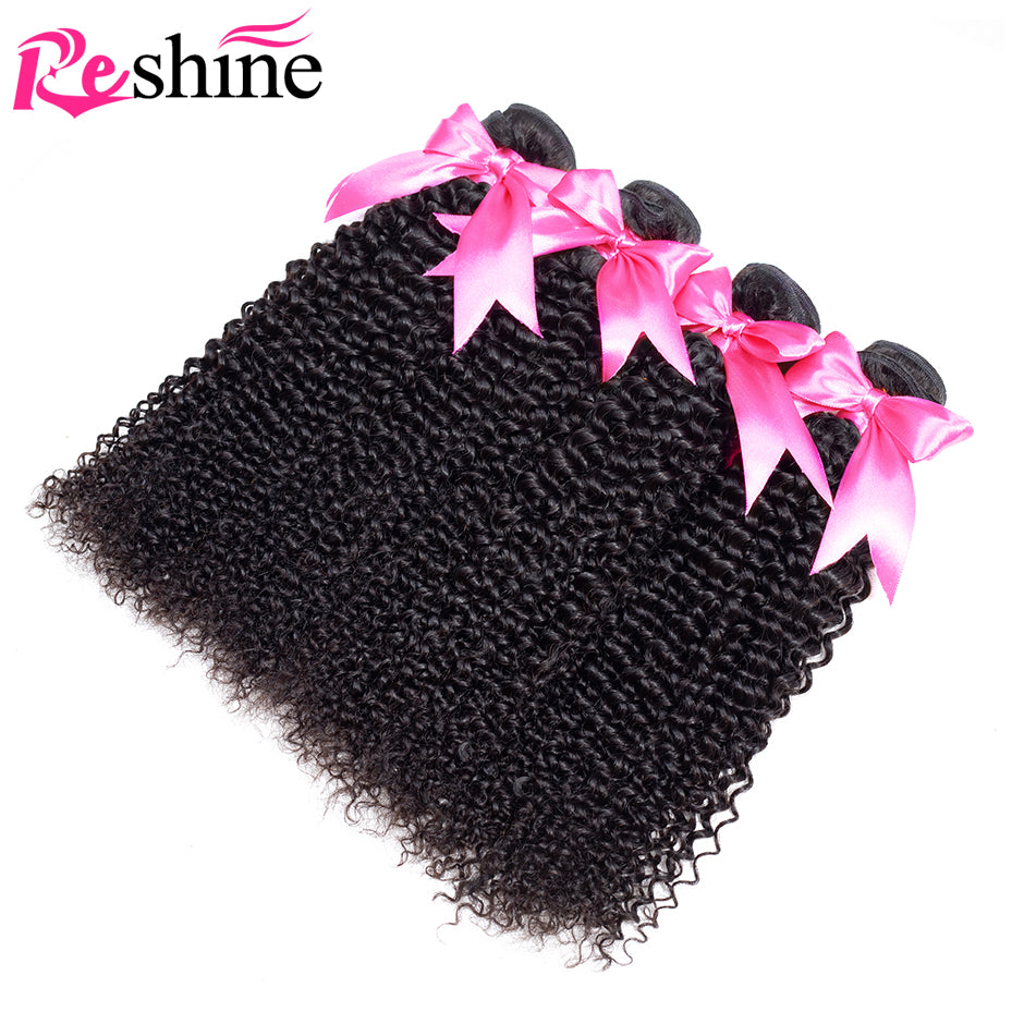 Peruvian Kinky Curly Hair 4 Bundles Image 7
