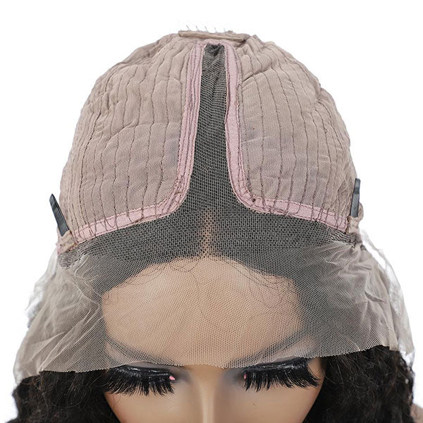 long part design middle part wig