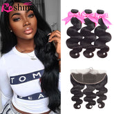 Body Wave 3 Bundles With Frontal Image 1