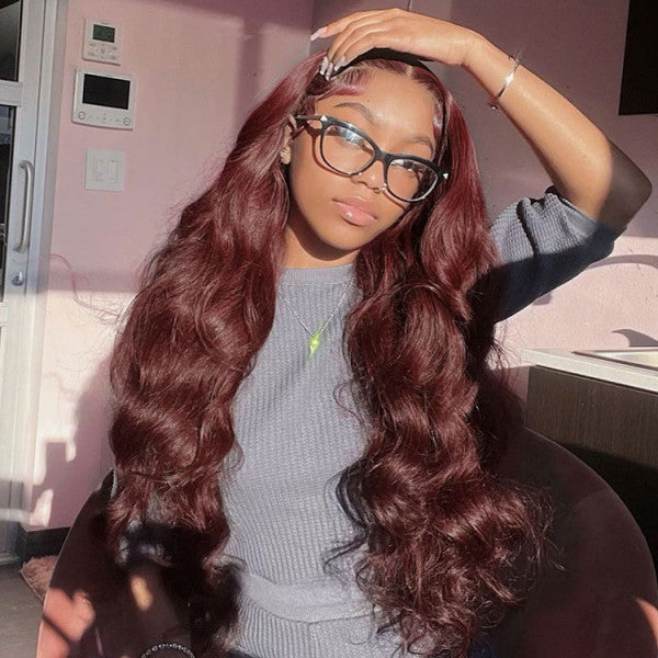 [New] Reshine Hair 33 Bronze Brown Blonde Body Wave Lace Front Wigs For Women Chocolate Brown Colored Hair Wig - reshine