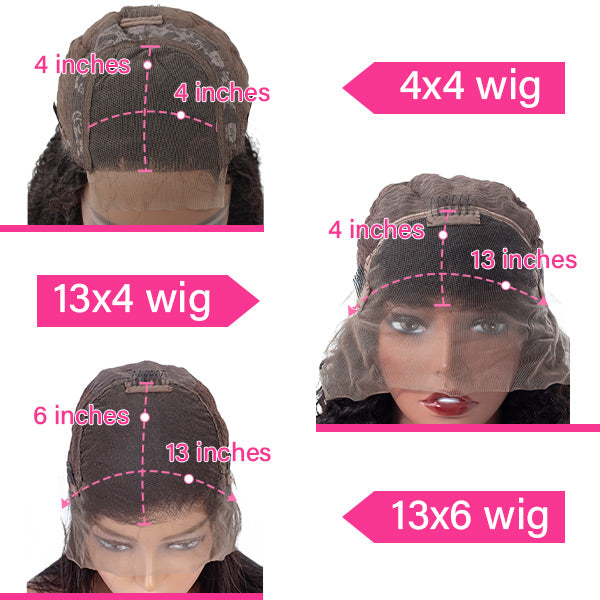 Reshine Hair Skin Melt Kinky Curly Human Hair Wigs Brazilian Curly Hair Transparent Lace Wigs For Women - reshine