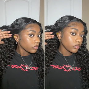 Ris.monae Recommend Water Wave Wig 26inches 180% Wear Go Wigs 4x6 Lace Closure Wig - reshine